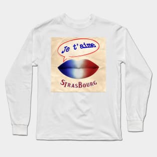 FRENCH KISS JETAIME STRASBOURG Long Sleeve T-Shirt